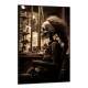 Quadro Decorativo Barbearia Caveira com Cabelo Para Fazer