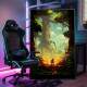 Quadro Decorativo �rvores com Cip�s em Floresta