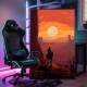 Quadro Decorativo Inspirado no Jogo Sunset Riders Faroeste em Seu Cavalo