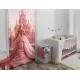 Adesivo de Porta Cole��o Princesa Vestido Rosa