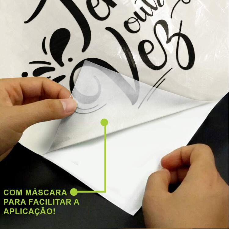 Adesivo de Parede Frase Motivacional Tente Outra Vez