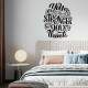 Adesivo de Parede Frase Motivacional You Are The Stronger Than You Think