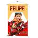 Banner Impresso em Lona Infantil Inspirado em Homem de Ferro com Nome, Foto e Idade