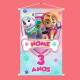 Banner Impresso em Lona Infantil Patrulha Canina Personalizado