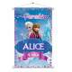 Banner Impresso em Lona Infantil Para Anivers�rio Inspirado em Frozen com Nome e Idade