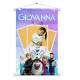 Banner Impresso em Lona Infantil Inspirado em Frozen com Nome, Foto e Idade com Personagens