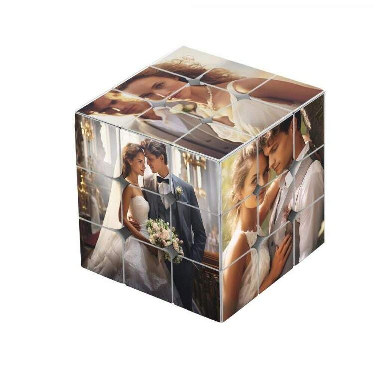 Cubo Mgico Personalizado com Fotos - Profissional e Interativo