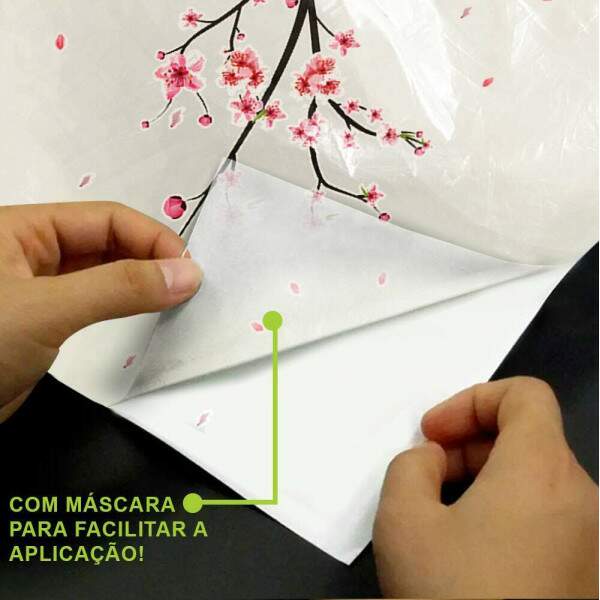 Adesivo de Parede Sakura Delicada