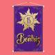Banner em Lona Infantil Inspirado em Rapunzel Personalizado