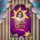 Banner em Lona Infantil Personalizado Rapunzel com Foto