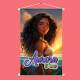 Banner em Lona Infantil Inspirado em Moana Jovem Personalizado