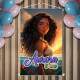 Banner em Lona Infantil Inspirado em Moana Jovem Personalizado
