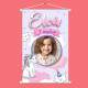 Banner em Lona Infantil Inspirado em Unic�rnio Baby Personalizado