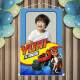 Banner em Lona Infantil Inspirado em Monsters Machine Personalizado