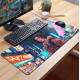 Mouse Pad Gigante 70x30cm Anime Desenho de Garota no Jap�o