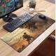 Mouse Pad Gigante 70x30cm Anime Desenho de Monstro Titan
