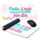Mouse Pad Gigante 70x30cm Frase Nada Mais Importante Que a Fam�lia