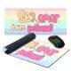 Mouse Pad Gigante 70x30cm Frase Se Amar � um Processo