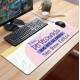 Mouse Pad Gigante 70x30cm Frase T�o Perfeccionista