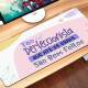 Mouse Pad Gigante 70x30cm Frase T�o Perfeccionista