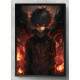 Quadro Decorativo F� Arte Olhos Vermelhos Inspirado em Ryuk e Light