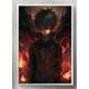 Quadro Decorativo F� Arte Olhos Vermelhos Inspirado em Ryuk e Light