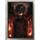 Quadro Decorativo F� Arte Olhos Vermelhos Inspirado em Ryuk e Light