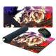 Mouse Pad Gigante 70x30cm Anime Black Cover