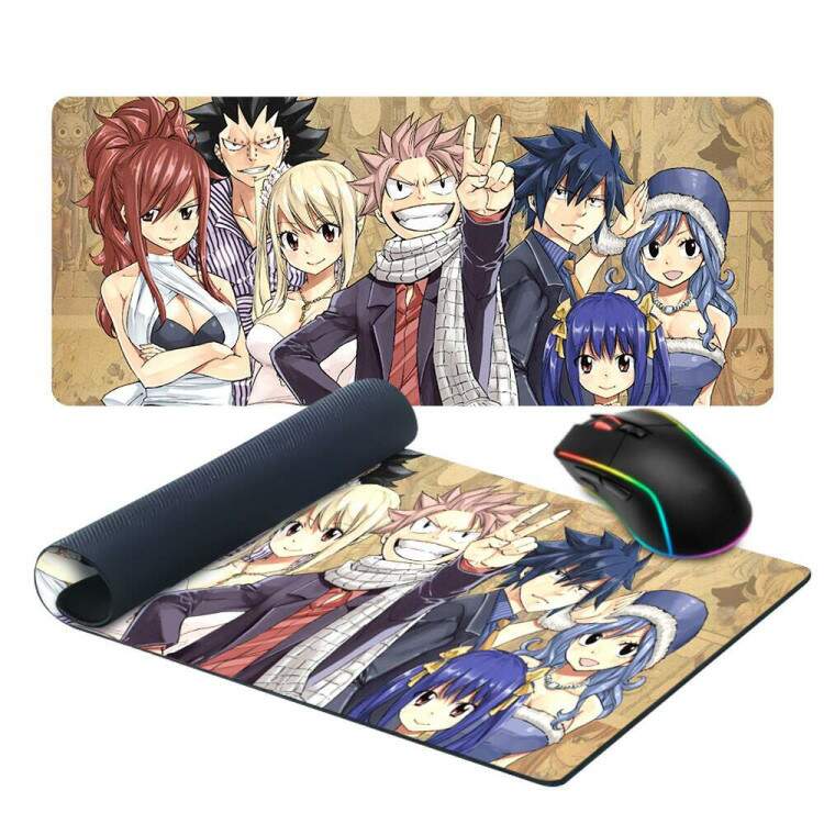 Mouse Pad Gigante 70x30cm Fairy Tail Anime