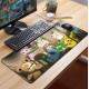 Mouse Pad Gigante 70x30cm Anime Pokemon Pikachu e Outros