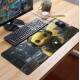 Mouse Pad Gigante 70x30cm Pokemon Pikachu com Fone de Ouvido