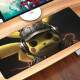 Mouse Pad Gigante 70x30cm Anime Pokemon Pikachu com Fone