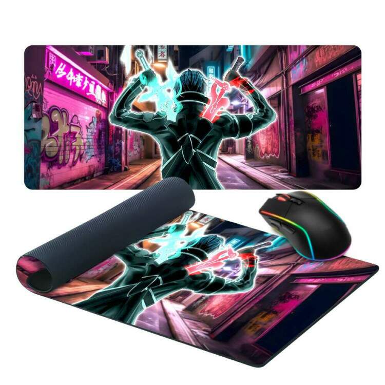 Mouse Pad Gigante 70x30cm Anime Sword Art Online