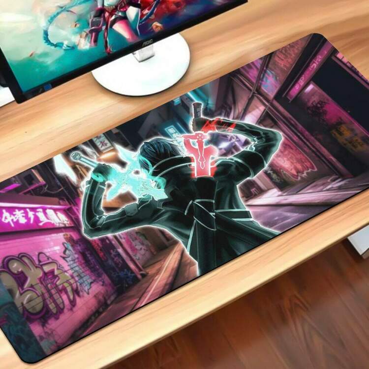 Mouse Pad Gigante 70x30cm Anime Sword Art Online