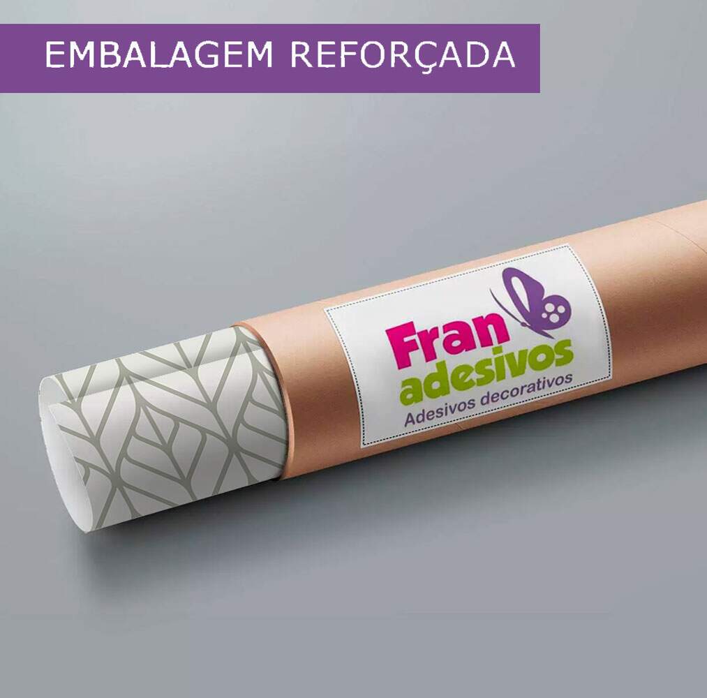 Papel de Parede Branco Linhas Abstratas Vintage