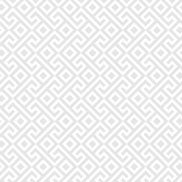 Papel de Parede Branco Abstrato Geomtrico Estilo Vintage