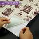 Papel de Parede Bege e Marrom Caf�