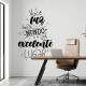 Adesivo de Parede Frase Rom�ntica Voc� Faz Desse Mundo Um Excelente Lugar