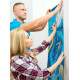 Papel de Parede M�rmore Efeito Liqu�do Azul MP