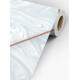 Papel de Parede M�rmore Branco Geom�trico e Rose Gold MP