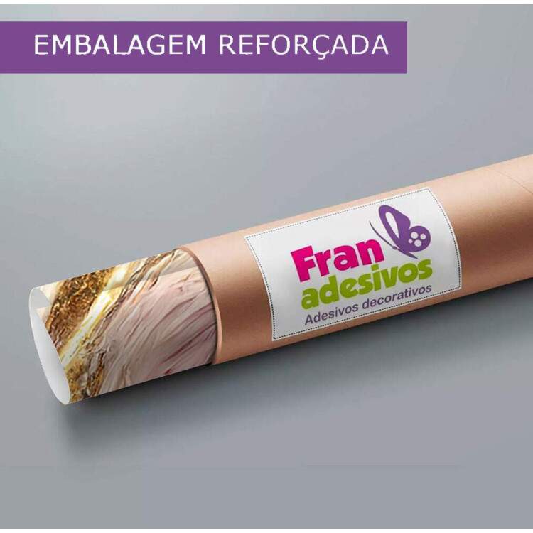 Papel de Parede Mrmore Rosa e Preto com Detalhes Dourados Luxuosos MP