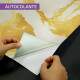 Papel de Parede M�rmore Estilo Ondas em Dourado e Branco MP