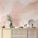 Papel de Parede M�rmore com Tons de Rosa MP