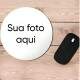 Mouse Pad Redondo Personalizado com Sua Foto