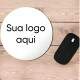Mouse Pad Redondo Personalizado com Sua Logo