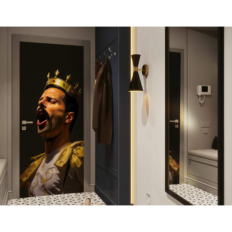 Adesivo De Parede Freddie Mercury 2 - Decore Com O Ícone Do Rock - Foto 9