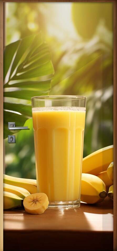 Adesivo Para Porta Copo de Suco em Paisagem