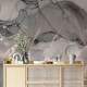 Papel de Parede IMPress�o Textura M�rmore Cinza e Rosa MP