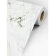 Papel de Parede IMPress�o Textura M�rmore Dourado e Branco MP