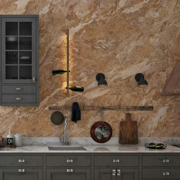 Papel de Parede IMPresso Textura Mrmore Bege Bahia MP